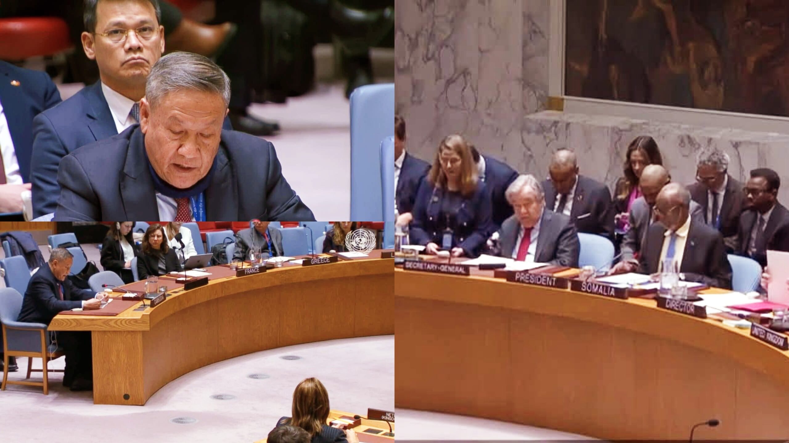 តំណាងអចិន្ត្រៃយ៍កម្ពុជាប្រចាំអង្គការសហប្រជាជាតិ៖ «ការគំរាមកំហែង ឬការប្រើប្រាស់កម្លាំងប្រឆាំងនឹងបូរណភាពទឹកដីរបស់រដ្ឋណាមួយគឺជាការរំលោភបំពានចំពោះច្បាប់អន្តរជាតិ»