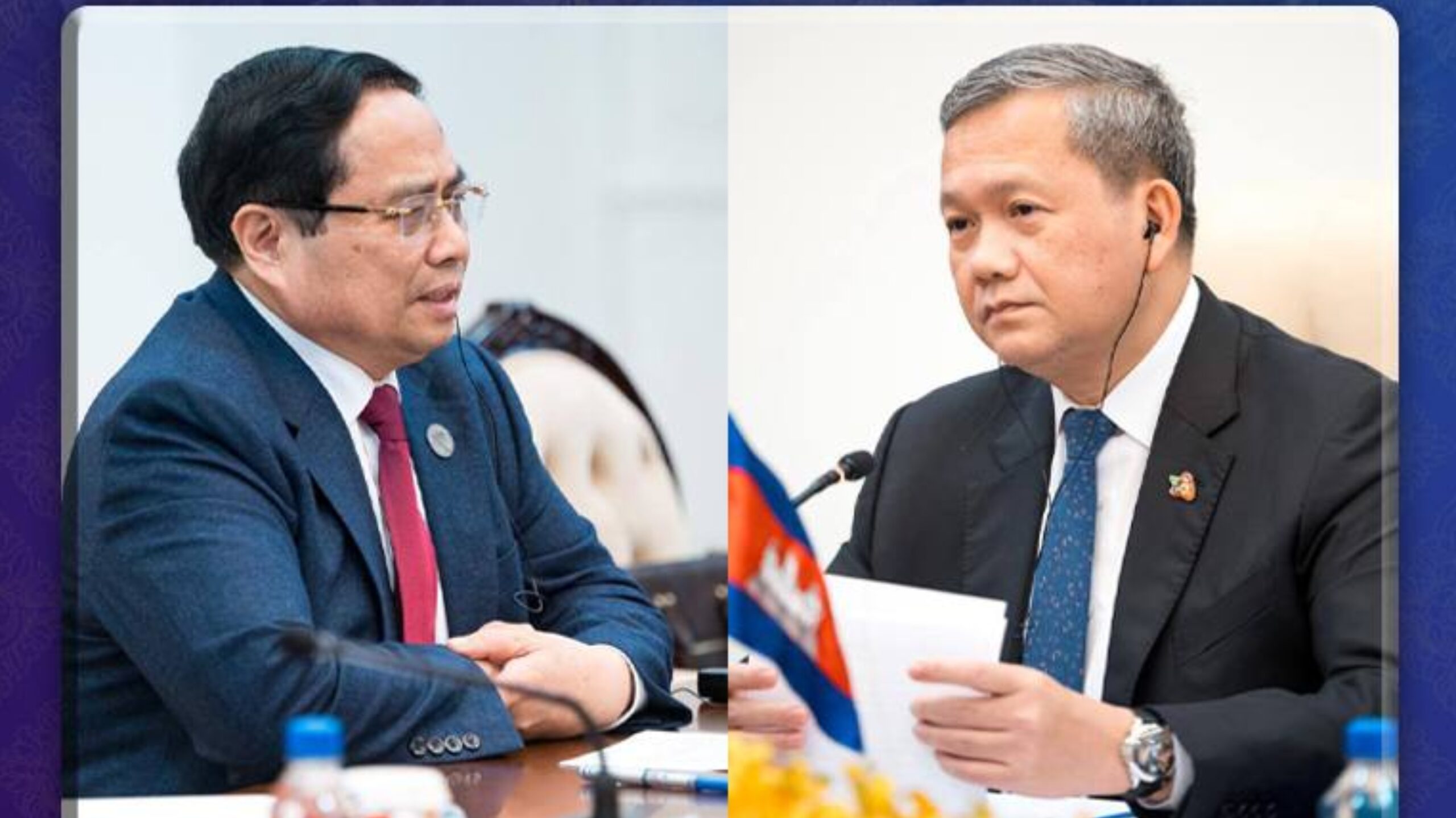 កម្ពុជា-វៀតណាម ប្ដេជ្ញាជំរុញកំណើនទំហំពាណិជ្ជកម្មទ្វេទិស ឱ្យដល់គោលដៅ២០ពាន់លានដុល្លារ