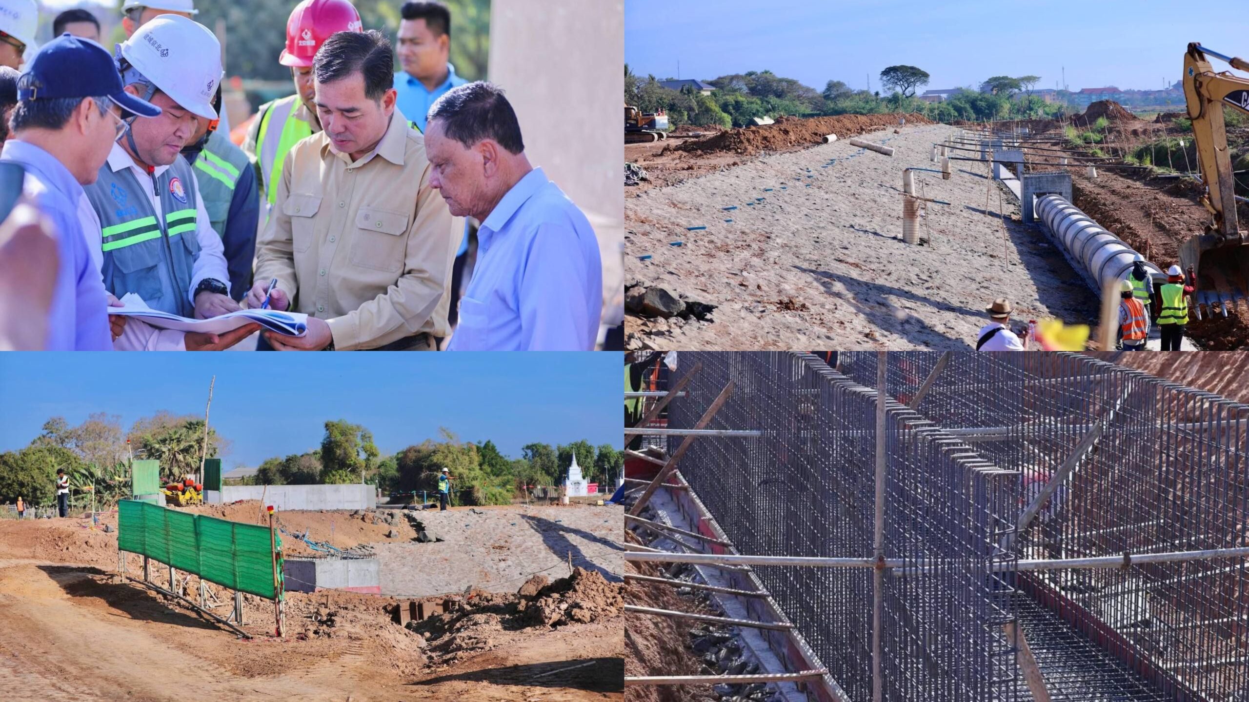 ការសាងសង់ប្រព័ន្ធលូ និងស្ថានីយប្រព្រឹត្តកម្មទឹកកខ្វក់ ក្នុងក្រុងកំពង់ចាម សម្រេចបានជាង៨០%