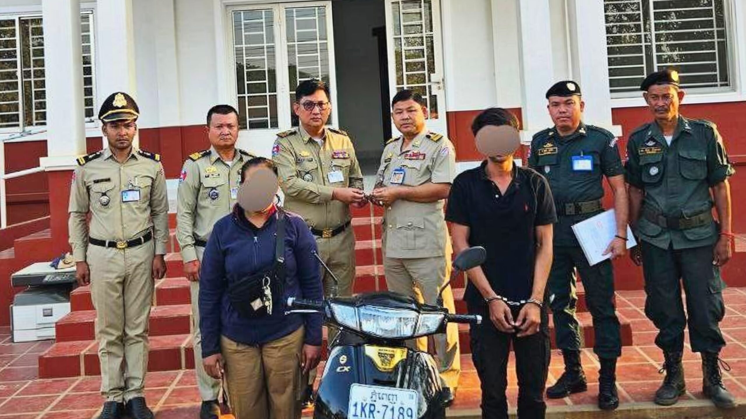 នគរបាលខេត្តសៀមរាបតាមចាប់ដល់ខេត្តកំពង់ចាម