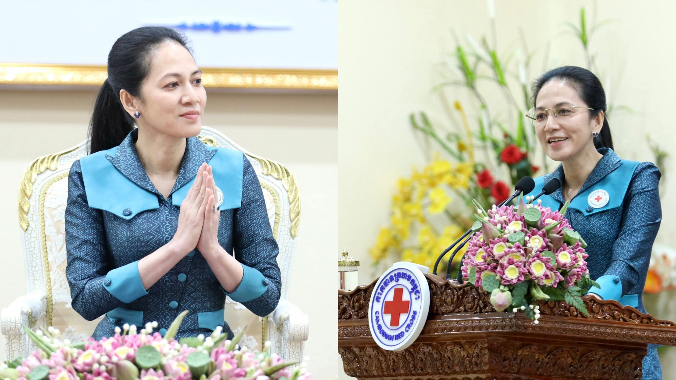 លោកជំទាវបណ្ឌិត ពេជ ចន្ទមុន្នី ហ៊ុនម៉ាណែត អញ្ជើញបិទកិច្ចប្រជុំបូកសរុបលទ្ធផលការងារយុវជន និងអ្នកស្ម័គ្រចិត្តកាកបាទក្រហមកម្ពុជា ឆ្នាំ២០២៥ និងលើកទិសដៅការងារបន្ត