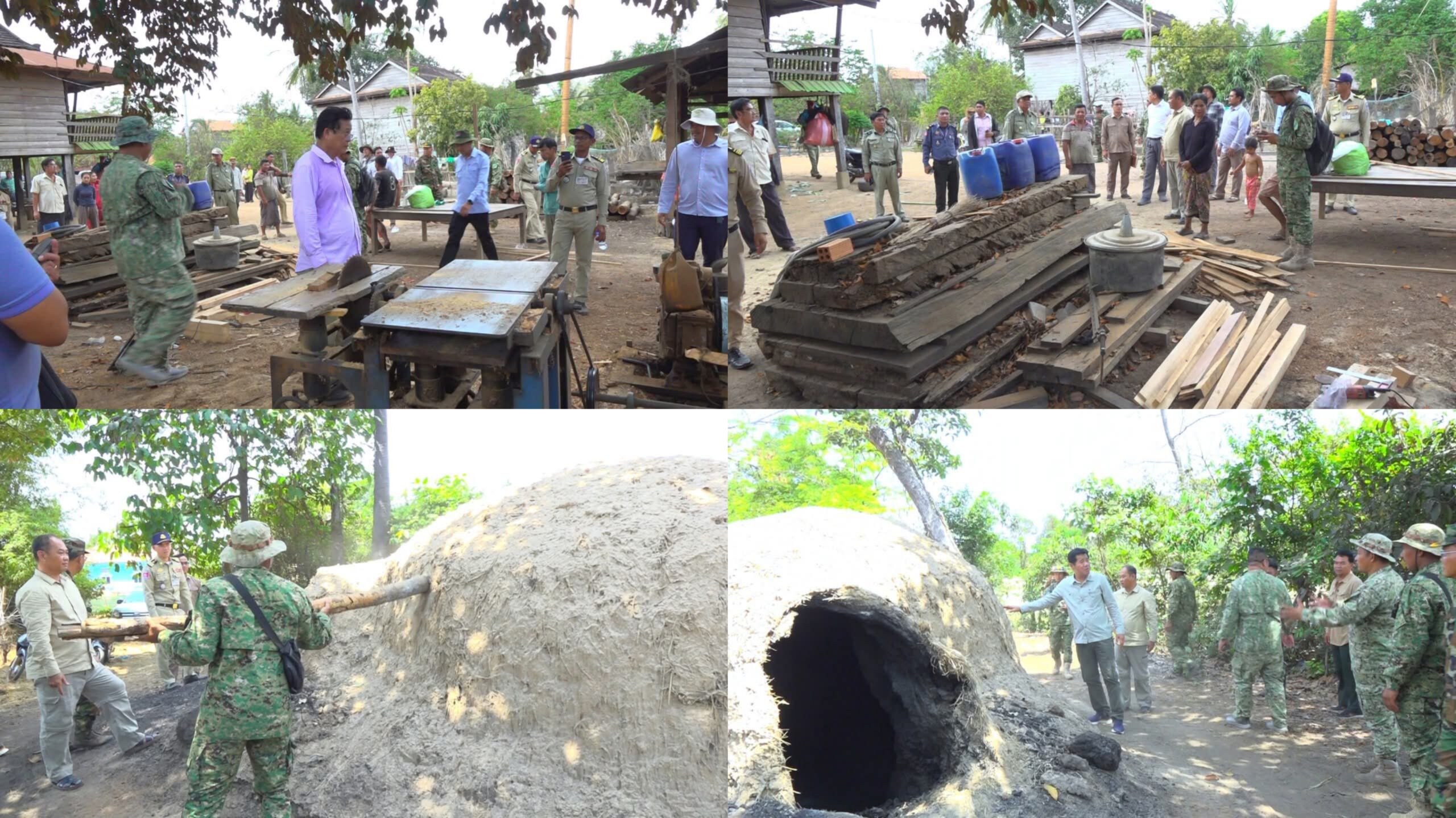 អាជ្ញាធរខេត្តសៀមរាបបញ្ជាឲ្យជំនាញ កម្ទេចចោលទាំងអស់ ឡដុតយកធ្យូង