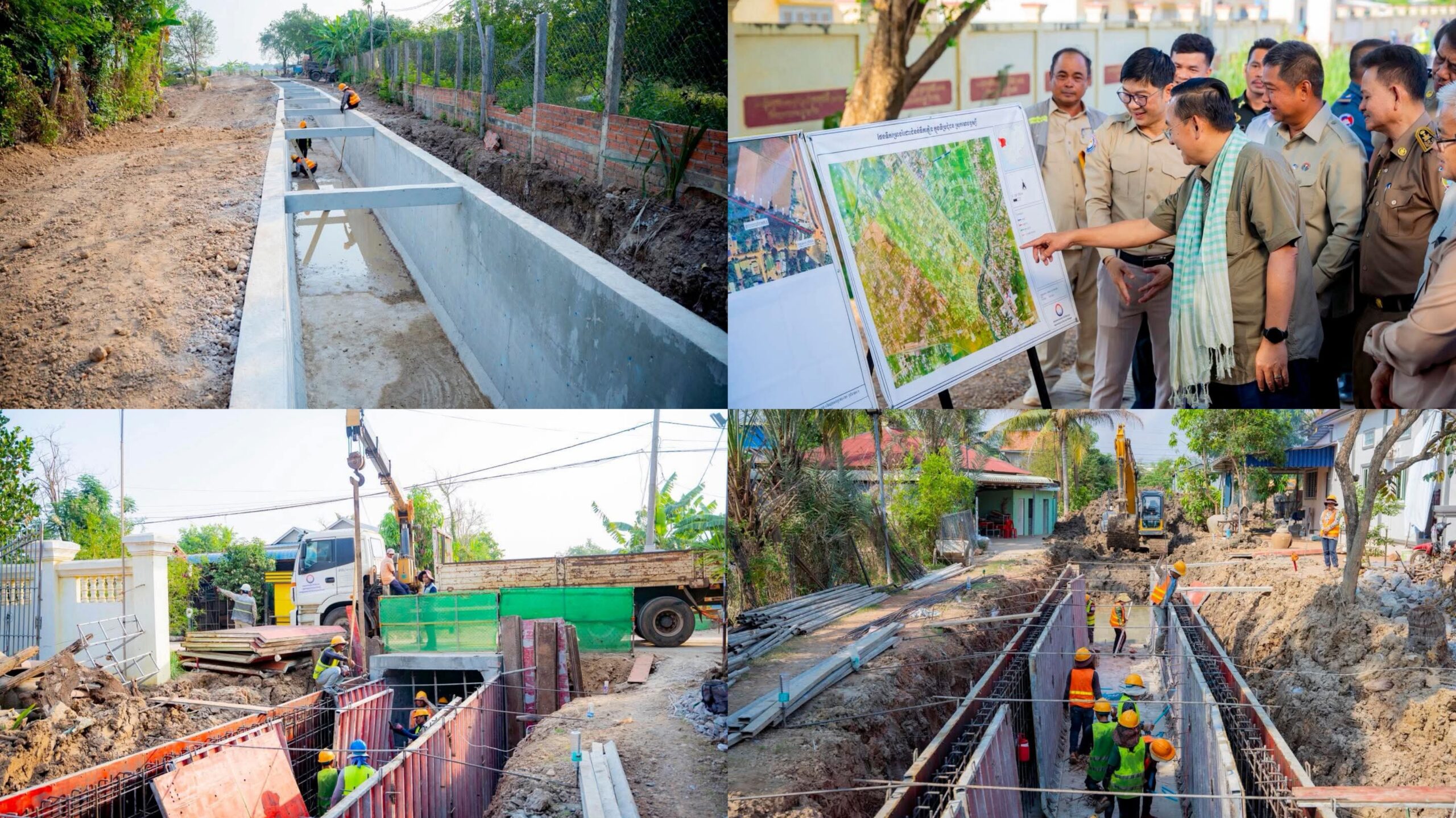 អភិបាលខេត្តបាត់ដំបង៖ ការស្ថាបនាប្រព័ន្ធលូនាពេលនេះពិតជាមានសារៈសំខាន់ខ្លាំងណាស់សម្រាប់រំដោះការជន់លិចនៅរដូវវស្សា