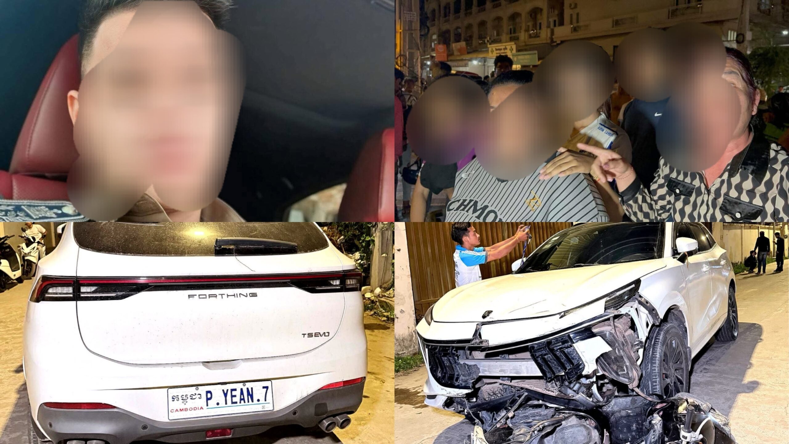 មន្ត្រីរដ្ឋបាលស្រុកកងមាសមួយរូបបើកឡានបុកមនុស្ស បោះសម្ដីថា សង២ម៉ឺនដុល្លារ​បញបញ្ចប់រឿង