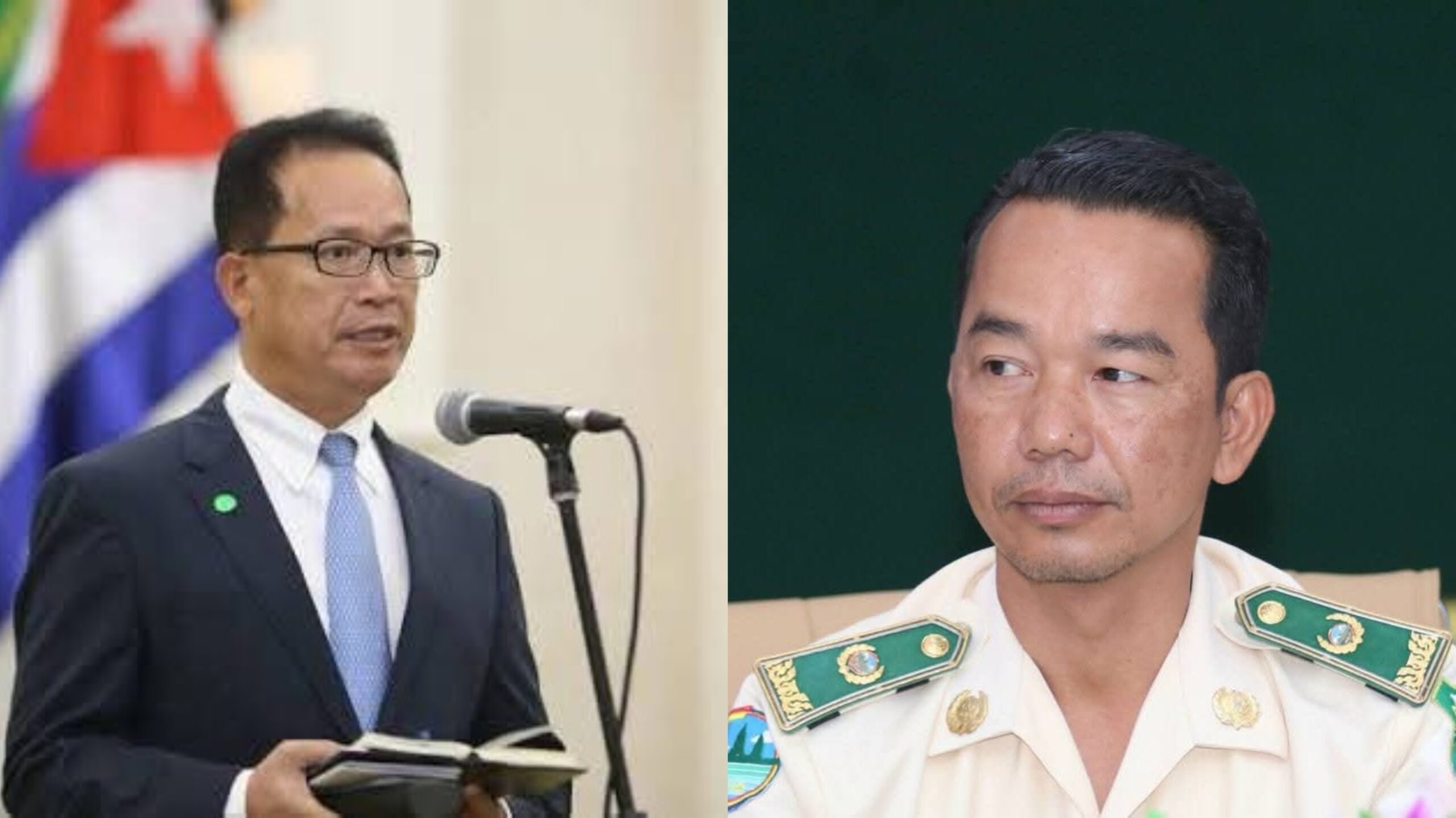 រដ្ឋមន្ត្រីក្រសួងបរិស្ថាន ព្រមានលោកឌិន ប៊ុនធឿន អនុប្រធានមន្ទីបរិស្ថានខេត្តមណ្ឌលគិរី