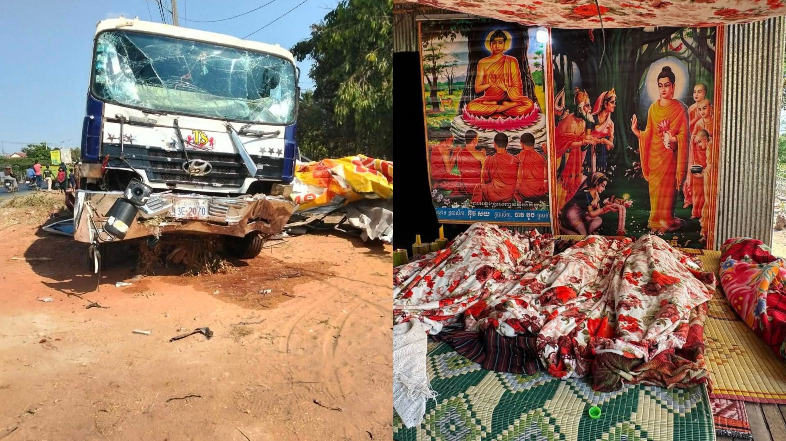 ពិតជារន្ធត់! ងោកមួយភាំងរ៉េចង្កូតទៅបុកពលរដ្ឋកំពុងតែដើរបញ្ច្រាសទិសគ្នាបណ្តាលឱ្យស្លាប់៥នាក់