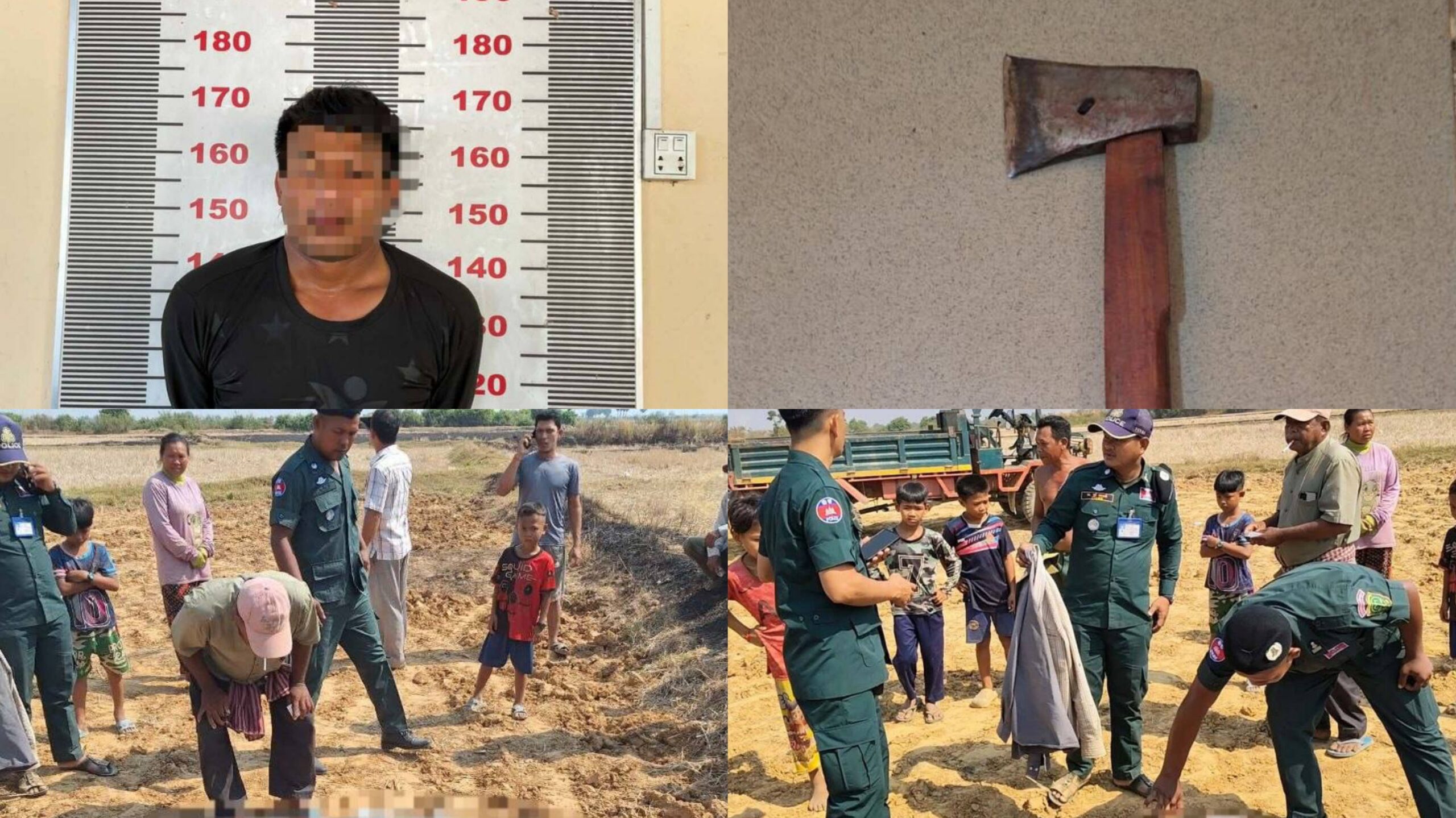 ចោទធ្វើអំពើធ្មប់ទៅលើខ្លួន យកពូថៅកាប់ បណ្ដាលឱ្យស្លាប់ភ្លាមៗ