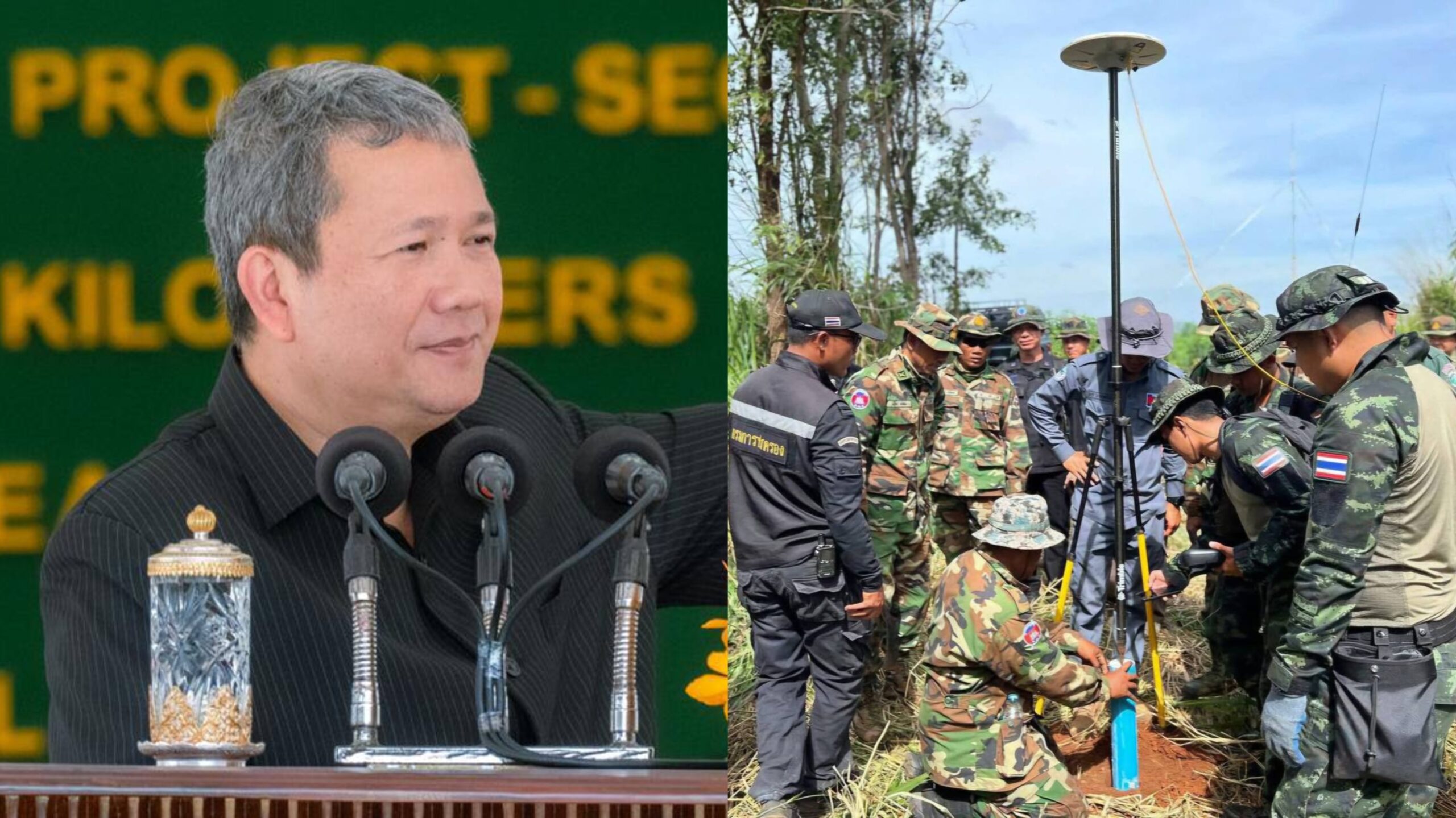 នាយករដ្ឋមន្ត្រី៖ កម្ពុជាសង្ឃឹមថាភាគីថៃនឹងបន្តគោរពតាមខ្លឹមសារនៃសេចក្តីប្រកាសរួម ជាពិសេសត្រង់ចំណុចទី៣ ដែលចែងថា ÷