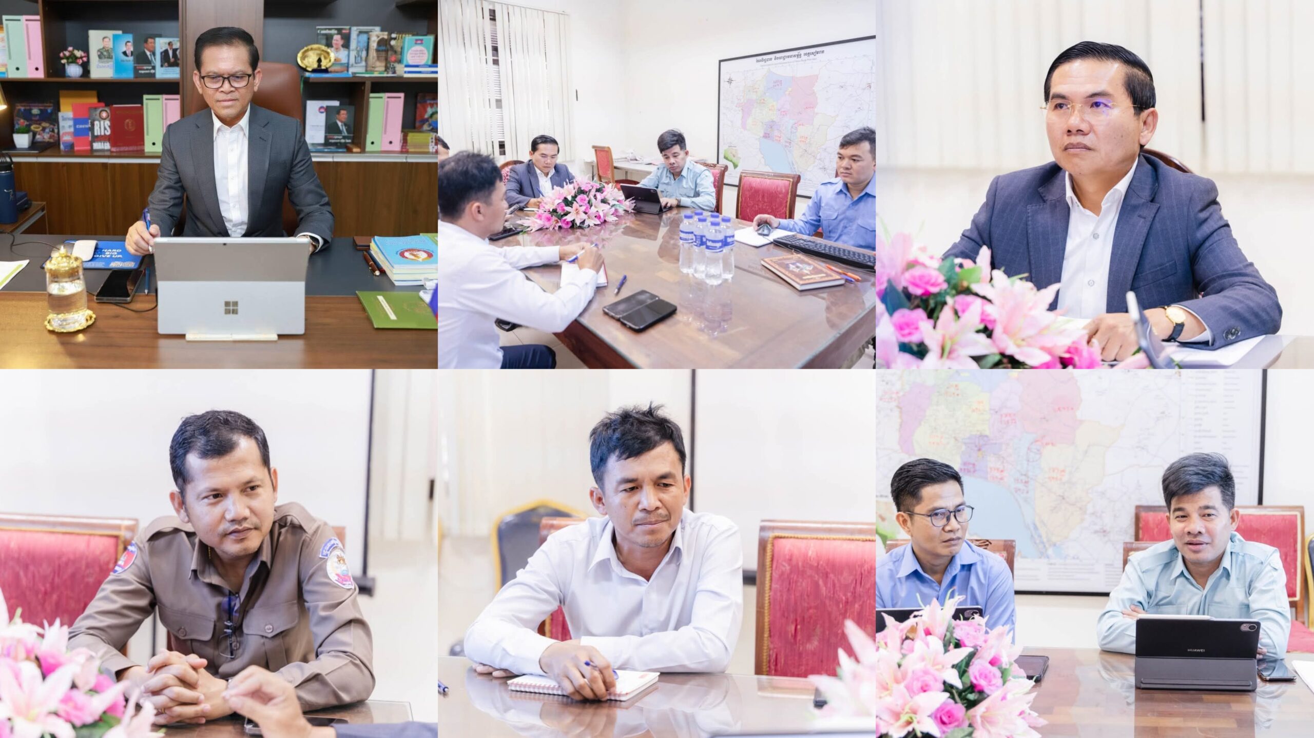 ឯកឧត្តមប៉ែន បូណា ប្រាប់ដល់ក្រុមអ្នកនាំពាក្យរាជធានី.ខេត្ត ត្រូវមានសំអាងហេតុសមស្រប កុំយកសាំងទៅចាក់បន្ថែម កុំយកតែរួចខ្លួន កុំទម្លាក់កំហុសលើស្ថាប័នផ្សេង និងកុំបន្ទោសពលរដ្ឋ