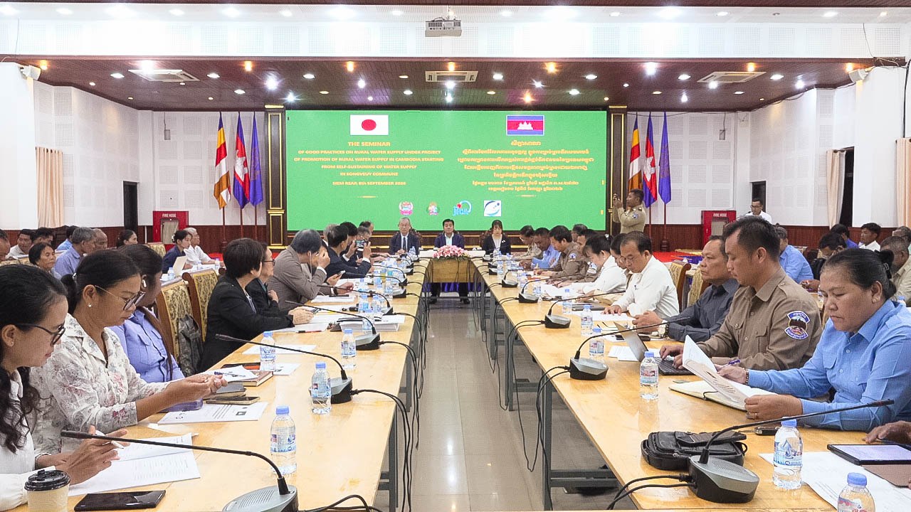 ការគ្រប់គ្រងទឹកសហគមន៍នៃឃុំសង្វើយ ស្រុកជីក្រែង បានក្លាយជាគំរូនៃការគ្រប់គ្រងទឹកស្អាតនៅតំបន់ជនបទ