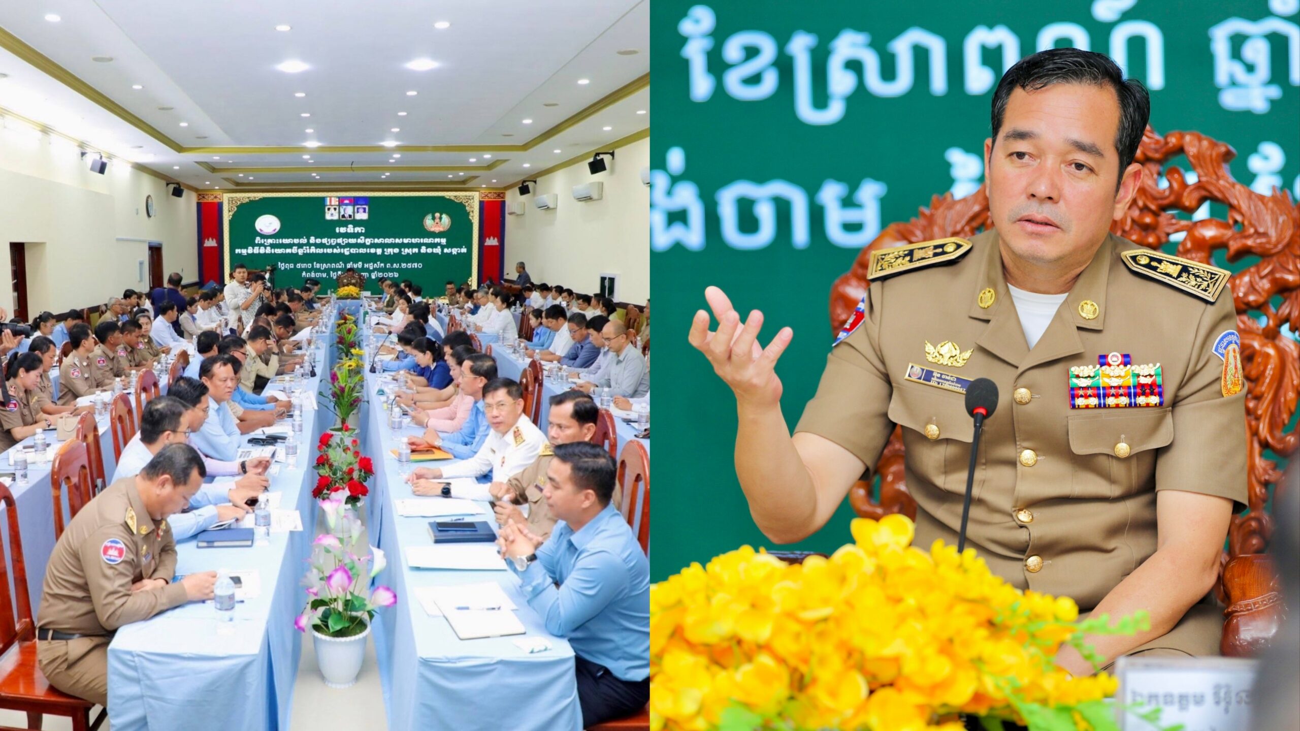 អភិបាលខេត្តកំពង់ចាម ជំរុញឱ្យបន្តអភិវឌ្ឍខេត្តប្រកបដោយចីរភាព ដើម្បីលើកកម្ពស់ជីវភាពរស់នៅរបស់ប្រជាពលរដ្ឋ